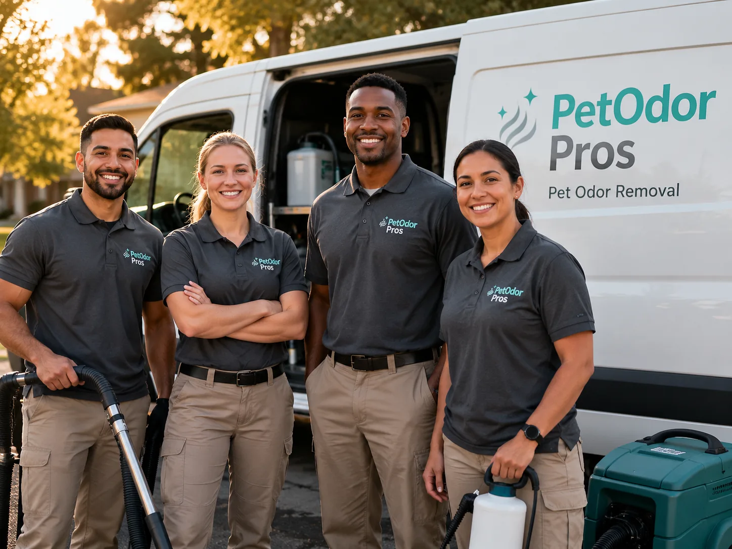 Pet Odor Removal team serving Gregory, TX